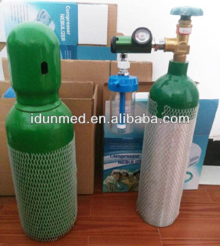 1L 10L Medical Aluminum Oxygen Gas Cylinder