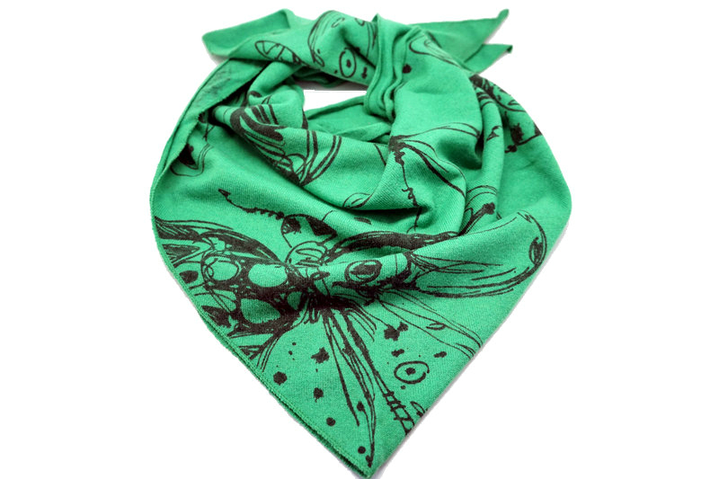 Print Knitted Scarf Yf 2013282 03