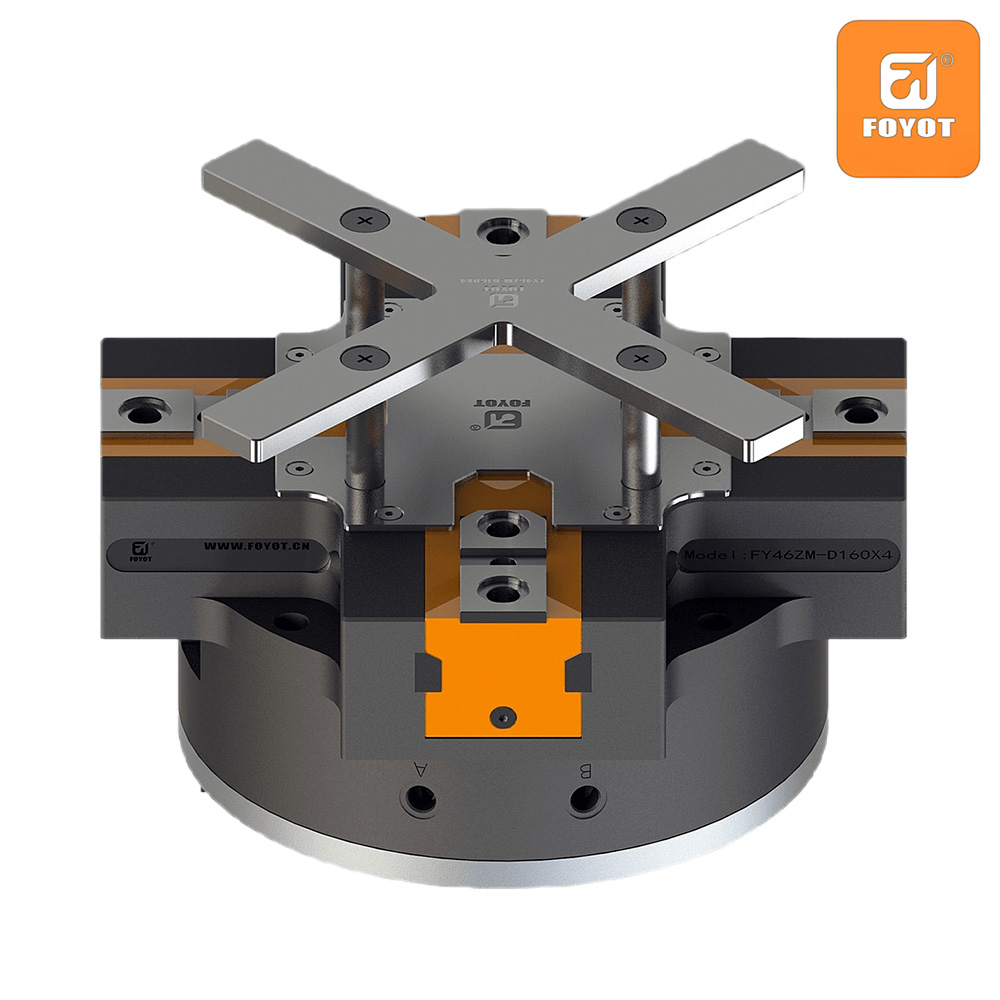 Пневматический параллельный трехзахватный захват FY46ZM-D160X4