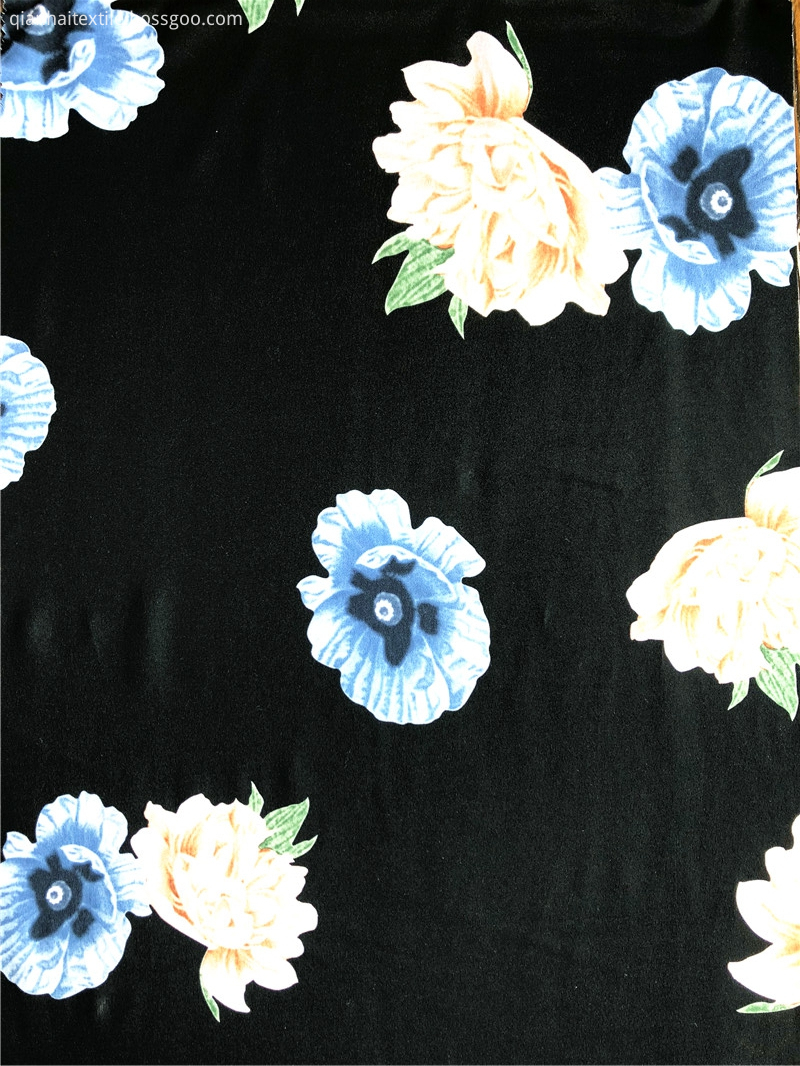 Fashion Paper Printing 100%polyester DTY Jersey