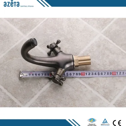 Elegant Design Double Handle Antique Brass Delta Faucet