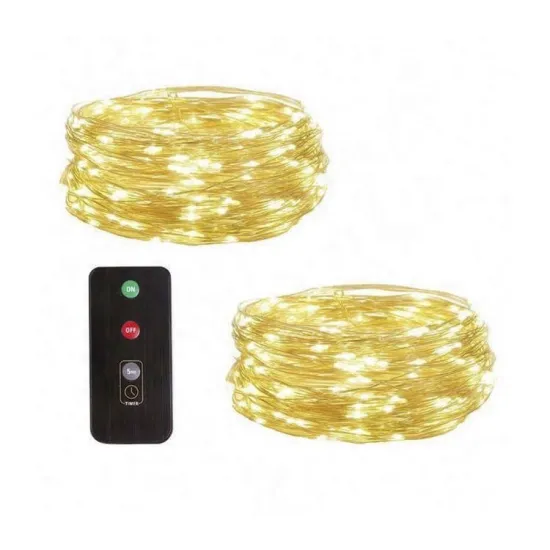 Outdoor Solar Battery String LED Lights