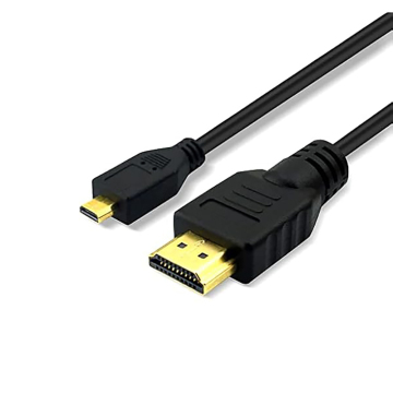 高速4KマイクロHDMIからHDMIケーブルへ