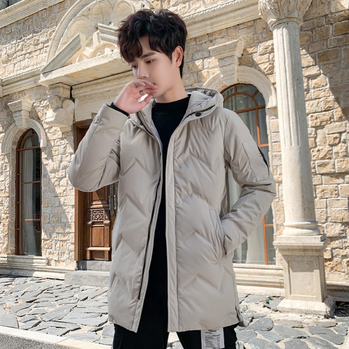 Fashion men's windproof warm cotton-padded coat