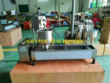 High Capacity Jam Donut Making Machine - Churros Donuts Maker Fryer 5cm Donut Extruding Frying Machine for Sale