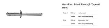 Hem-Firm Blind Rivets(B Type All steel)