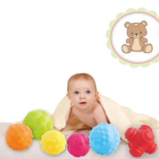 2024 Trending Education Toys: PVC Bathroom Hand Ball for Kids and Baby Shower Gifts