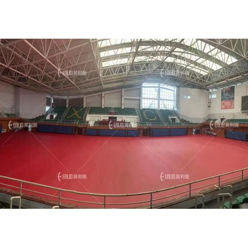 high quality weaving pattern table tennis floor