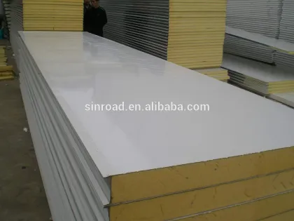 Soundproofing Rock Wool Insulation Sandwich Panel