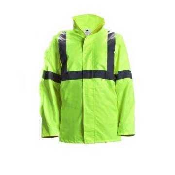 100% Polyester 300D Oxford Hi Vis Rain Wear