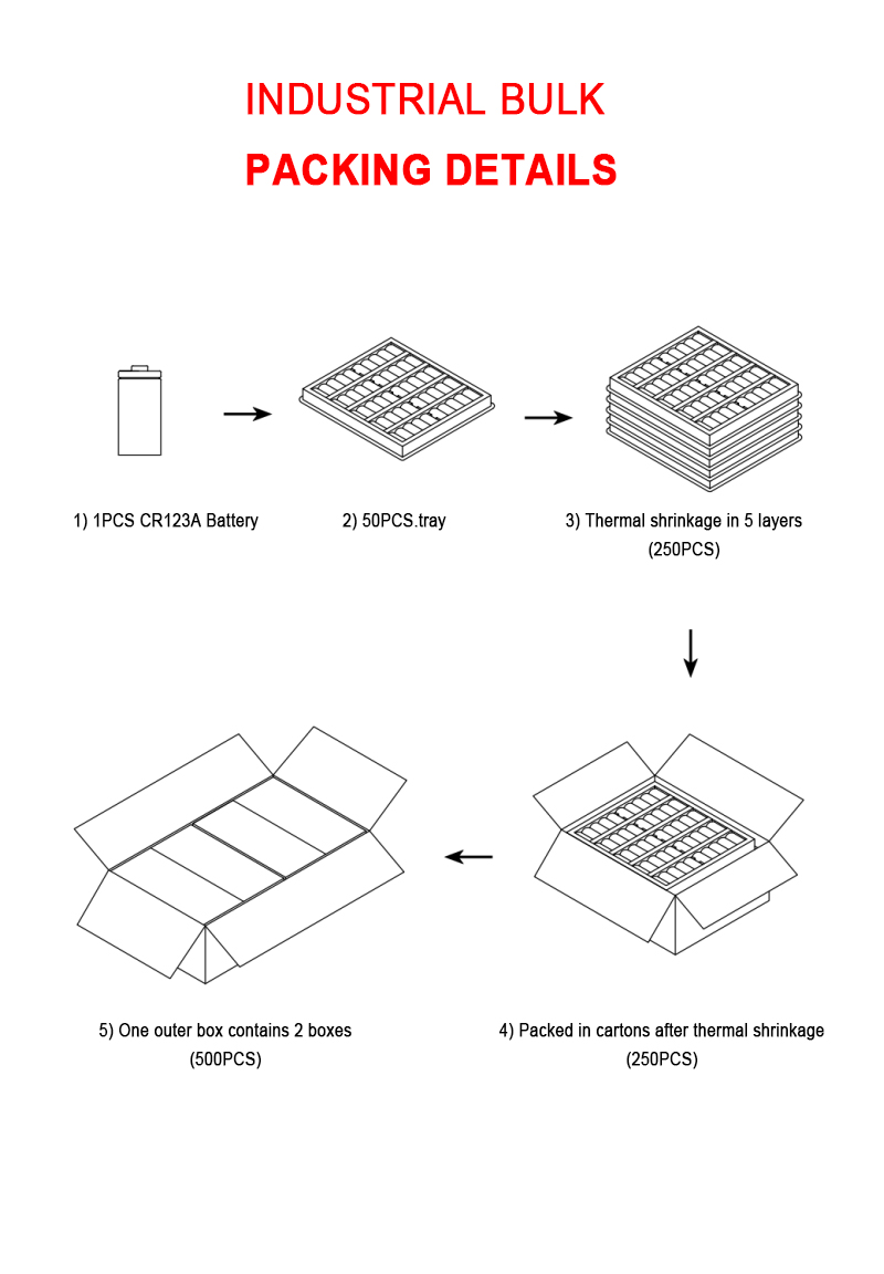 Packing Details Of Clean Energy Alarm Battery