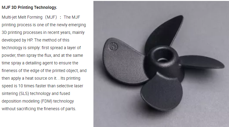 Mjf3d Printing Technology