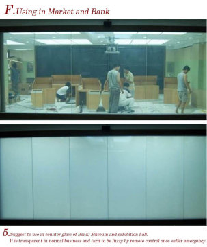 Smart Tint Roll Intelligent Glass Privacy Dimming Film