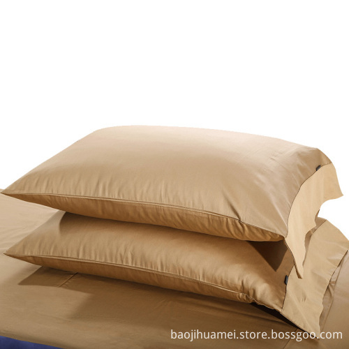 Ginger Yellow 4 PCS 100% Egyptian Cotton Bedding Sets