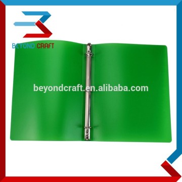 A4 A5 PP clear POLY portfolio pp 3 ring binder folders