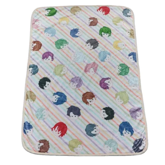 Custom throw blanket Photo 100% Polyester soft baby  flannel Fleece Blanket With Low MOQ