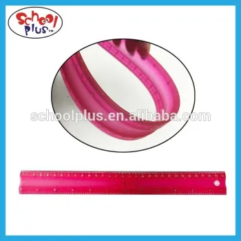 12-Inch (30cm) Shatterproof Flexible Curve Ruler pack of 1