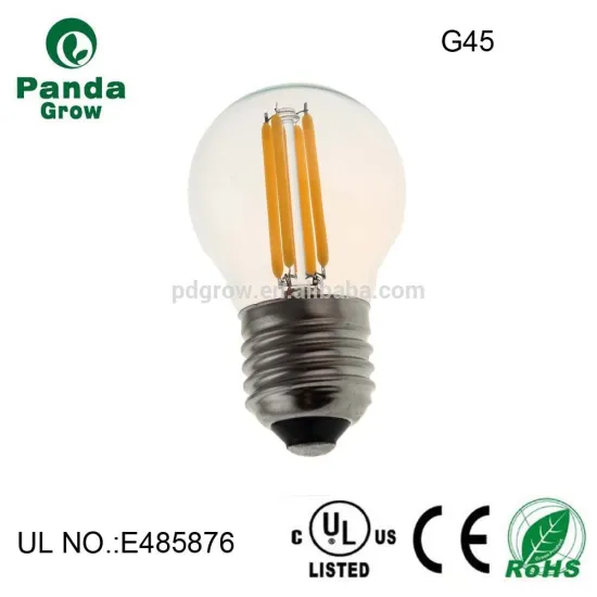 E26 E27 B22 E12 E14 Golfball G45 LED Filament Light Lamp Bulb 120V 230V 12V 24V