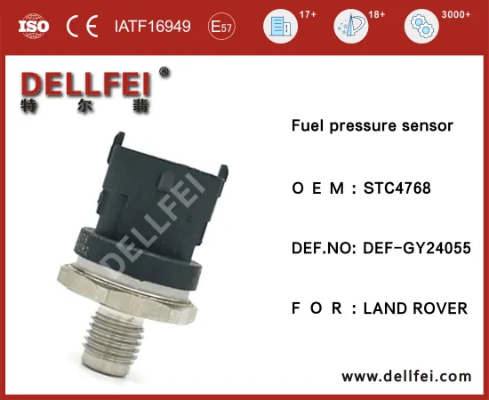 Brand New Diesel Fuel Common Rail Pressure Sensor STC4768 for LAND ROVER