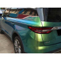 Fantasía metálica Peacock Green Car Wrap Wrap Vinyl