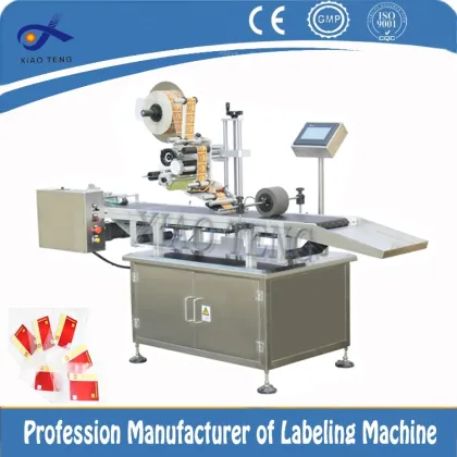 Sim card labeling machine for plastic cards