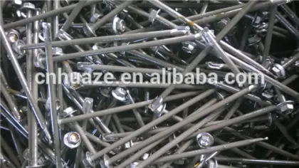 high quality galvanized concrete nail / roofing nail SHIJIAZHUANG HUAZE TRADING CO.,LTD.