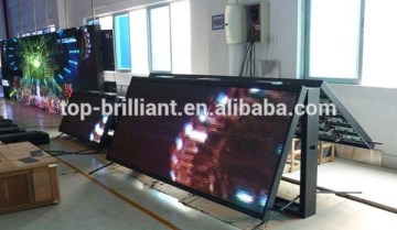P16 double/two sides front access service led video sign