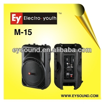 15inch plastic passive speaker 300w RMS POWER M-15