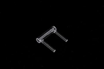 Frit-fused quartz vapor cells with two tubes