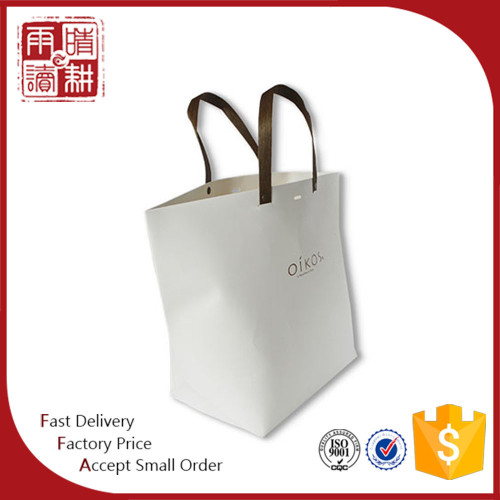 White kraft paper bags paper carrier bag suppliers