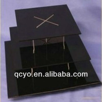 Hot sale revolving acrylic glass cake display cabinet