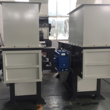 shredder plastik perindustrian shaft tunggal