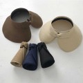 Visors Topless Sunhats for Women with Bowknot Supplier