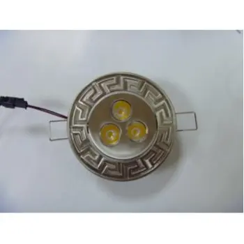 Elegant Aluminium Design LED Ceiling Light 3W