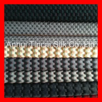100% Polyester Velour Jacquard Car Fabric