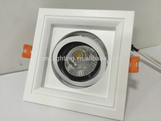 5W Square recessed down light ceiling light 10w at 15w ceiling for south american ceiling