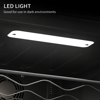 Lecon 24 Bottle Glass Door Beverage Cooler