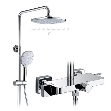 Shower Enclosurer Chrome Thermostatic Shower