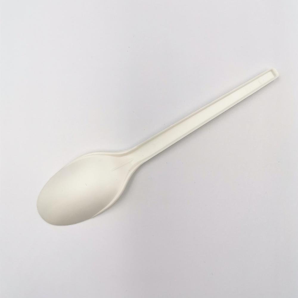 Cornstarch 100% Biodegradable White Cutlery Spoon