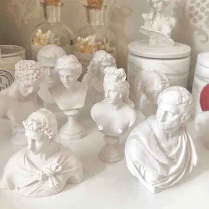 Custom Silicone Mould for Epoxy Resin and Gypsum Venus Head Statue