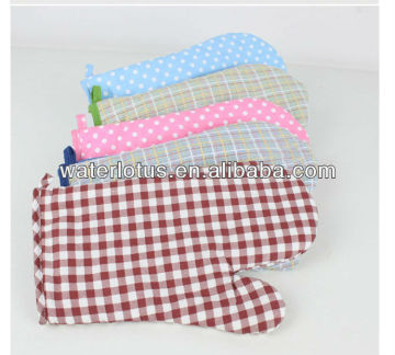 double cotton printing oven mitt kitchenoven glove