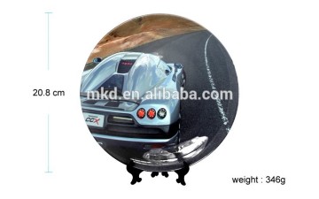 Meikeda 8" White Oval Sublimation Plates