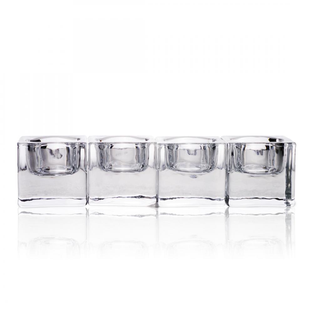 Small Glass Tealight Candle Holders