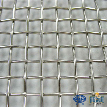 Crimped Mesh 1/2x1/2 Stainless Steel Wire