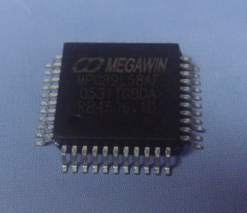 8051 Microcontroller, Megawin Mcu Mpc89l / E515 With 2.4v ~ 3.6v Voltage 63kb Flash Rom
