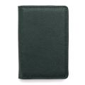 Free sample leather Credit coin pocket card holder