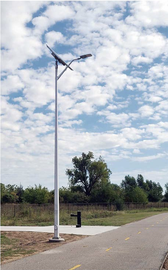 Solar Street Lights with Top Battery