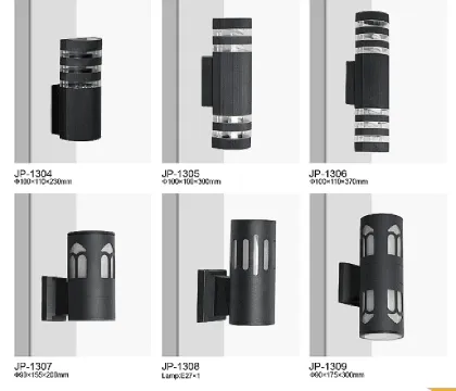 Aluminum led wall lamp