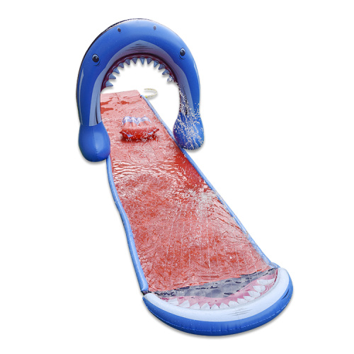 Shark Inflatable Air Arch Ski Slide