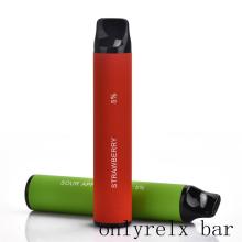 Runde Einweg -Vape Pod Dual Formenfarbe 1600puffs